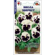 Виола Эверест /Сотка/ 0,05г/ белая с темн. центр h-15-20см d-5-6см/*1800