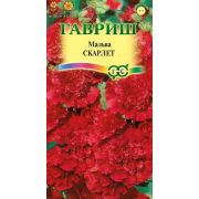 Шток роза (Мальва) Скарлет /Гавриш/ 0,1г/ красная h-200см d-12см